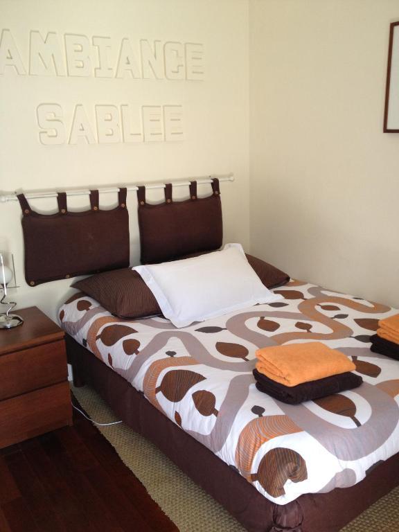 Hotel Ambiance Sablee Lacanau Zimmer foto